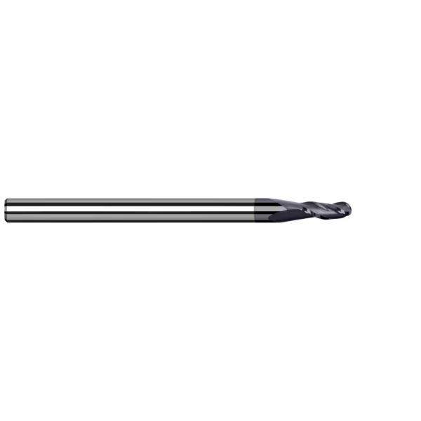 End Mill for Exotic Alloys - Ball, 0.0310